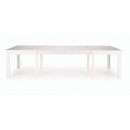 Стол обеденный HALMAR SEWERYN белый/белый 160-300/90